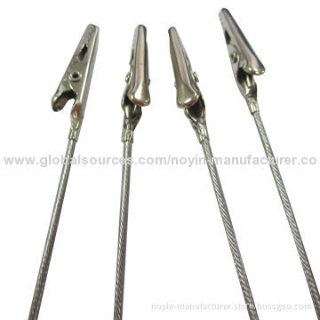 Alligator clip with various size, nickel color, factory directly selling, OEM orders are availableNew